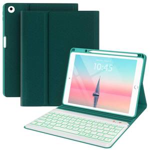 lot 4327 image: BLUTLOTUS Keyboard case for iPad 5th6th Generation 20172018, 9.7 Inch iPad Air 2, Removable Wireless Backlit Keyboard Detachable, Folio Smart Cover