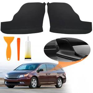 lot 4350 image: Feekoon 2Pcs Door Panel Armrest Cover Compatible with HondaOdyssey 2011-2017 Car Door Armrest Replacement Leather, High Fit Black Armrest Cover Set Durable and Comfortable Includes Door Removal Tool