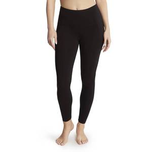 lot 4355 image: Jockey Womens Cotton Stretch Basic Ankle Legging with Side Pocket Deep Black 1x