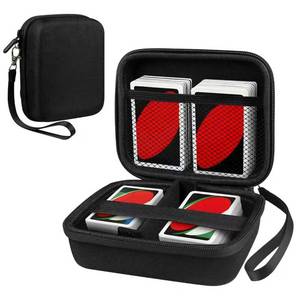 lot 4359 image: ZORETCO 300 Game Card Storage Box, Collectible Trading Card Storage Holder Compatible with UNOMTGYuGiOhTCG, Sports Cards Playing Card Game Storage Box, Black (Case Only)