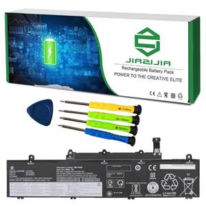 lot 6037 image: JIAZIJIA L19L3PD5 Laptop Battery Replacement for Lenovo ThinkPad E14 E15 2nd 3rd 4th Gen Series SB10X02608 5B10X02603 L19C3PD5 SB10X02597 5B10X02600 L19M3PD5 SB10X02591 5B10X02606 L19D3PD5 11.1V 45Wh