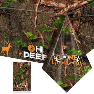 lot 6042 image: Containlol Camo Table Cloth Plastic Hunting Birthday Party Decorations Camo Hunting Tablecloths Decorations Woodland Table Covers for Camouflage Baby Shower Party Supplies(1 Piece)