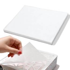 lot 6161 image: CHRISTINE SHELLY 100 Sheets Nail Dust Collector Filter Paper, PP Material Dust Collector Nail Tech Filter Cotton Pad Replacement Nail Vacuum Dust Collector Filters Film Paper For Nail Supplies