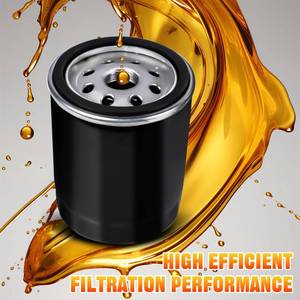 lot 6224 image: USOHAWLK Motorcycle Oil Filters Replacement for Harley FLDE FLFB Road King FLHX Street FXBR, Black, Easy Install as is