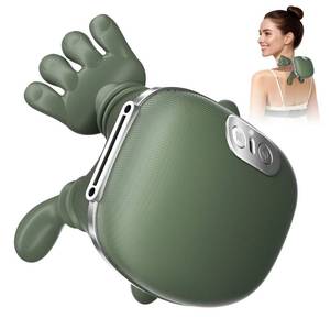 lot 6232 image: altoance 2026 Upgrade Edition 4D Neck and Shoulder Heat Massager, Wireless Portable Neck Massager, Relieves Muscle Pain, Simulates Deep Tissue Massage of Human Hand, Ideal Gift.��Emerald Green��