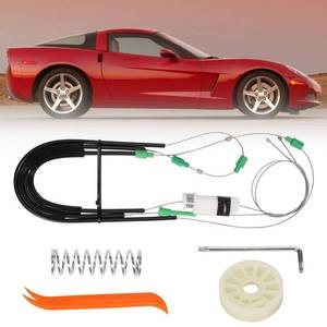 lot 6234 image: Dilomber Window Regulator Repair Kit Passenger Side Fits for 2005-2013 Chevrolet Corvette C6, Front Right Window Glass Door Glass Regulator, Power Window Lift Assembly