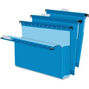 lot 11342 image: Pendaflex SureHook Reinforced Hanging Box File, 3, Letter, Blue, 15 Cut, 25BX (59203)