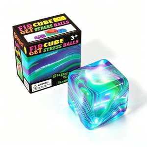 lot 12327 image: 1 Pack Fidget Toys Squishy Stress Cube, Stress Balls for Kids Adults Squishies Stress Relief, Ice Sugar Sensory Toys for Kids with Autism, Fidgets for Classroom Prize Toys(Green,1 Pack)