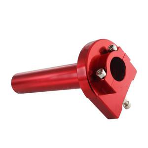 lot 12391 image: TIRGE Universal Throttle Grip Motorcycle 22mm CNC Aluminum Quick Twister Throttle Cable for CRF50 CRF70 70 110 70CC 110CC IRBIS 125 250 Dirt Pit Bike (Red)