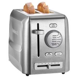 lot 13571 image: Cuisinart CPT-620P1 2-Slice Custom Select Toaster, Stainless Steel