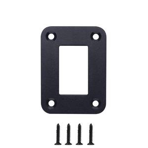 lot 14200 image: MIIGII Switch Panel, 1 Gang Rocker Toggle Switch Aluminum Housing Bracket for Car Truck Marine Boat RV Vehicle, Waterproof Panel