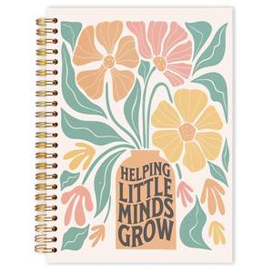 lot 14225 image: Qabliqo Teachers Gifts Spiral Notebooks, Boho Floral End of Year Teacher Gifts Journal for Writing, Teacher Appreciation Gift Notebook for Note Taking, Teachers Office Supplies, 5.5x8.3 Inch