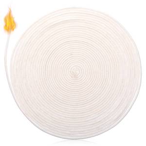 lot 14276 image: 32.8Ft 2mm Diameter Oil Lamp Wick, Braided Round Candle Wicks Replacements, Round Cotton Burner for Alcohol Lamps and Candles, Kerosene Torches Lantern