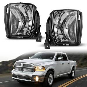 lot 15501 image: Nixon Offroad Fog Light for 2013-2018 Dodge Ram 1500 Pickup & 2019 Dodge Ram 1500 Classic Body, 2 PCS Bumper Driving Fog Light Lamps Assembly, OEM Fog Lamp Replacement WBulb 9006 12V 51W Clear Lens