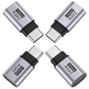 lot 16321 image: 3Pack usb c extender Supports Up to 40Gbps Data Transfer and 240W Fast Charging , Usbc to Usbc adapter,usb c extension Compatible with Thunderbolt 43 Supports 4K240Hz Video for USB-C Devices
