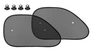 lot 18010 image: 2 Pieces Universal Car Window Sun Shade Side Window UV Protection for Child and Baby Blocks Glare Sunlight and Heat Reduces Fading and Damage Fits Most Cars