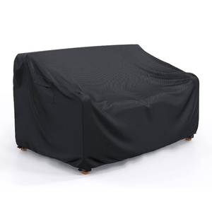 lot 18049 image: BROSYDA Patio Sofa Cover Waterproof - Heavy Duty 3-Seater Outdoor Couch Cover Patio Furniture Covers with Air Vent and Handles, 90 L�42 D�32 H, Black