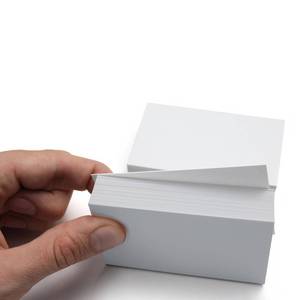 lot 18056 image: YIXUNHL 100 Sheets blank cardstock 2 x 3.5 In Heavy Weight business Card Stock 350gsm130lb Learning Card, Note Card, Thank You Inserts, Gift Tags, Paper Crafts, Write, Draw, DIY (2X3.5 Inches)