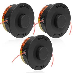 lot 19415 image: 3-Pack 25-2 Trimmer Head 4002 710 2108 for Weed Eater String Trimmer Compatible with Stihl FS55 FS56 FS70 FS80 FS85 FS90 FS91R FS94R FS100RX FS110 FS111RX FS120 FS130 FS131 FS240 Replace#4002 710 2191