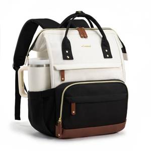 lot 19421 image: LOVEVOOK Laptop Backpack for Women, 15.6 Inch Work Business Backpacks Purse With Large Capacity, Waterproof Nurse Bag College Bookbag for School, Waterproof Casual Daypack for Travel
