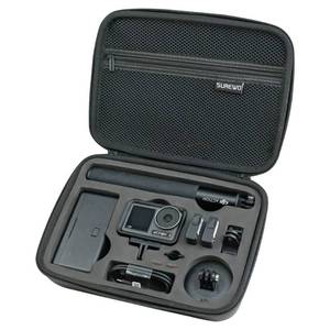 lot 19446 image: SUREWO Surface-Waterproof DJI Osmo Action 6 Carrying Case,Travel Portable Bag Compatible With DJI Osmo Action 65 Pro43 Adventure Combo