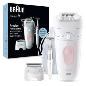 lot 19451 image: Braun Silk-�pil 5 Epilator, Wet & Dry, Lasting Smooth Skin, SE5-230 (Used)