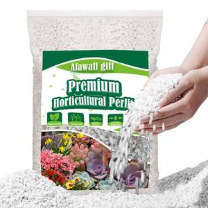 lot 20240 image: 2QT Perlite for Plants Organic Perlite Horticultural Soil Amendment for Indoor & Outdoor Container Plants and Enhanced Drainage Enhanced Growth, Promote Root Growth and Soil Health