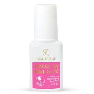 lot 20244 image: SSAL NOLAE Brush-On Nail Glue for Press On Nails- Salon Quality for Acrylic, Fake Nails. Quick Dry, Long Lasting, No UV Dehydrator or Primer Needed Brush On Gel Nail Glue