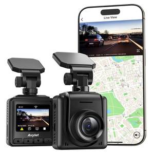 lot 20267 image: Dash Cam 2K, WiFi Dashcams with APP, External GPS, 1.5 IPS Screen, Front Dash Camera for Cars, Mini Car Camera, WDR Night Vision, 24H Parking Monitor, Loop Recording, G-Sensor (Missing Camera)