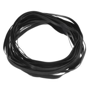 lot 20289 image: uxcell 20 Pcs Turntable Belt, Folded Length 110-145mm Rubber Belts Replacement Machine Recorder Rubber Belt Record Player Fit for All Kinds of Belt-Driven Turntables, Width 5mm