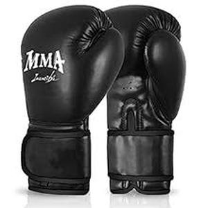 lot 2308 image: MMA black boxing gloves