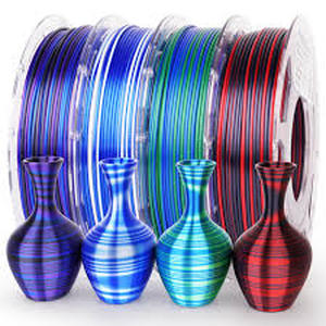 lot 4330 image: 3D Printer Filament Multi-Color Pack PLA Silk Gradient