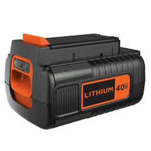 lot 4332 image: Black & Decker 40V MAX Lithium Ion Cordless Tool Battery