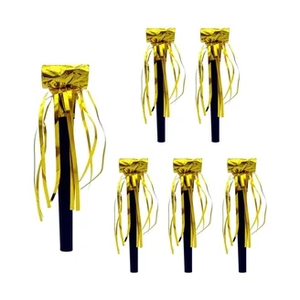 lot 4353 image: Black and Gold Party Noise Makers Bulk Pack
