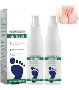 lot 4388 image: 2pcs Foot Spray with Tea Tree Oil,Tea Tree Oil Foot Spray,Clean Feet And Shoes, Keep Fresh, Fast Dry, Suitable For Travel.