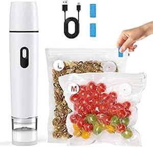 lot 5203 image: TURNRISE Compact Vacuum Sealer with Water Tank