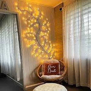 lot 6024 image: DIY Enchanted Willow Vine LED Light String