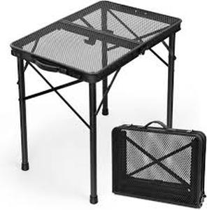 lot 13568 image: Portable Folding Camping Table with Assembly Instructions