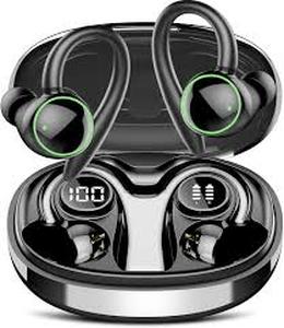 lot 14300 image: PEFUPEW C6 True Wireless Earbuds with Charging Case