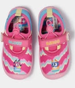 lot 1807 image: Bluey kids shoes size 1112 little girl shoes pink