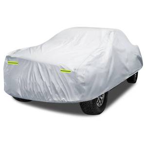 lot 1927 image: Truck Cover Waterproof All Weather, 6 Layers Pickup Cover Fit for Ford F150, Chevrolet Silverado, Gmc Sierra, Ram 1500, Tundra (T3 Fit Truck Length Up to 240 inch), Silver