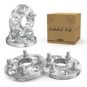 lot 1939 image: Customadeonly 20mm Wheel Adapters 4x100 to 4x114.3 (Hub to Wheel) Hubcentric - Center Bore 57.1mm Compatible for Vehicle with 4x100 Hub and 57.1mm Bore to Use 4x4.5 Wheel (2pc M12x1.5) 4x100 to 4x4.5