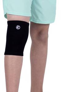 lot 4035 image: KARM Kids Knee Brace Sleeve - Youth Knee Compression Sleeve for Kids, Child - Support for Pain, Sports, Football, Basketball, Gymnastics, Recovery, Boys & Girls (Black)