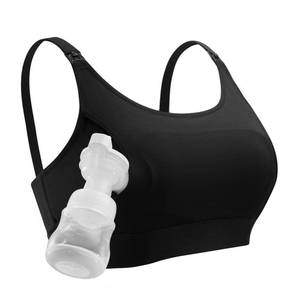 lot 4409 image: Momcozy Hands Free Pumping Bra, Adjustable Breast-Pumps Holding and Nursing Bra, Suitable for Breastfeeding-Pumps by Lansinoh, Philips Avent, Spectra, Evenflo and More Black