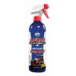 lot 6086 image: Lucas Oil 10160 Slick Mist Speed Wax - 24 Ounce