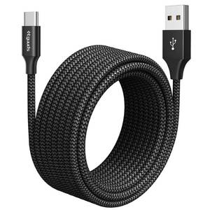lot 6108 image: etguuds Long USB C Cable 12ft, 1-Pack, Braided USB A to USB C Charger Cable, Type C Charger Cord Fast Charging for iPhone 16 15 Series, Samsung Galaxy S25 S24 S23, Pixel, Switch and More