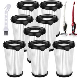 lot 6112 image: 8 Pcs VAF-1TM Filter Replacement Compatible with Electrolux Ergorapido Stick Vacuum EHVS2510AW VS3510AR Standard & Pet Version PureAdvantage PureAdvantageTM Vacuum, Part # EL65522