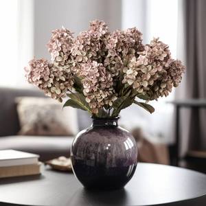 lot 6259 image: Ttranewsoo Fake Flowers Hydrangea Silk Flowers with Stems,Brown Flowers Fall Hydrangea Artificial Flowers,Winter Flowers Artificial for Decoration Vase Indoor and Outdoor 24��Brown �� 8PCS Wthout Vase