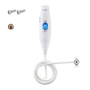 lot 6290 image: Replacement Hose and Handle Parts Compatible with Waterpik Water Flosser WP-100 WP-300 WP-660 WP-900 Series Oral Irrigator, Plastic Handle, Oral Hygiene Accessories (Slide Switch)