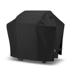 lot 6324 image: SunPatio Grill Cover 55 Inch, Outdoor Heavy Duty Waterproof Barbecue Gas Cover, UV & Fade Resistant, All Weather Protection Compatible for Weber Charbroil Nexgrill Kenmore Grills and More, Black